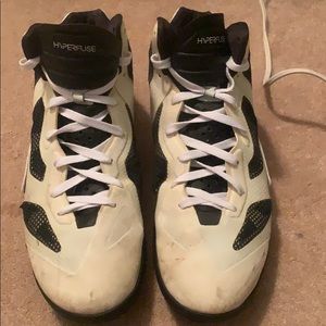 Worn Nike hyperfuse
